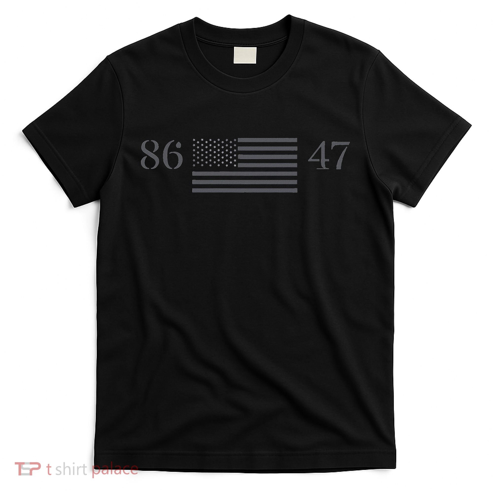 Classic Vintage 80s Style 86 47 Anti Trump 8647 T-Shirt