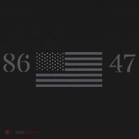 Classic Vintage 80s Style 86 47 Anti Trump 8647 T-Shirt thumb 7