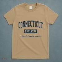 Connecticut Vintage Athletic Sports Print T-Shirt thumb 5