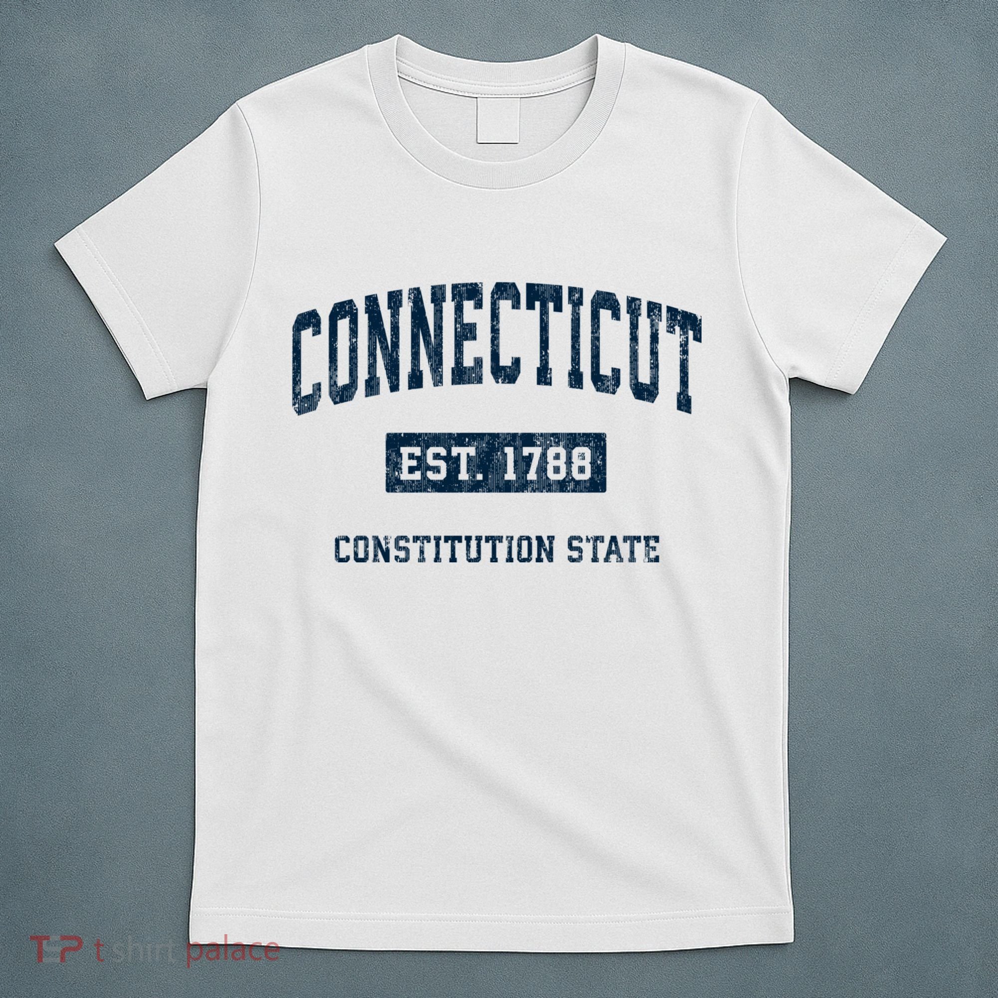 Connecticut Vintage Athletic Sports T-Shirt