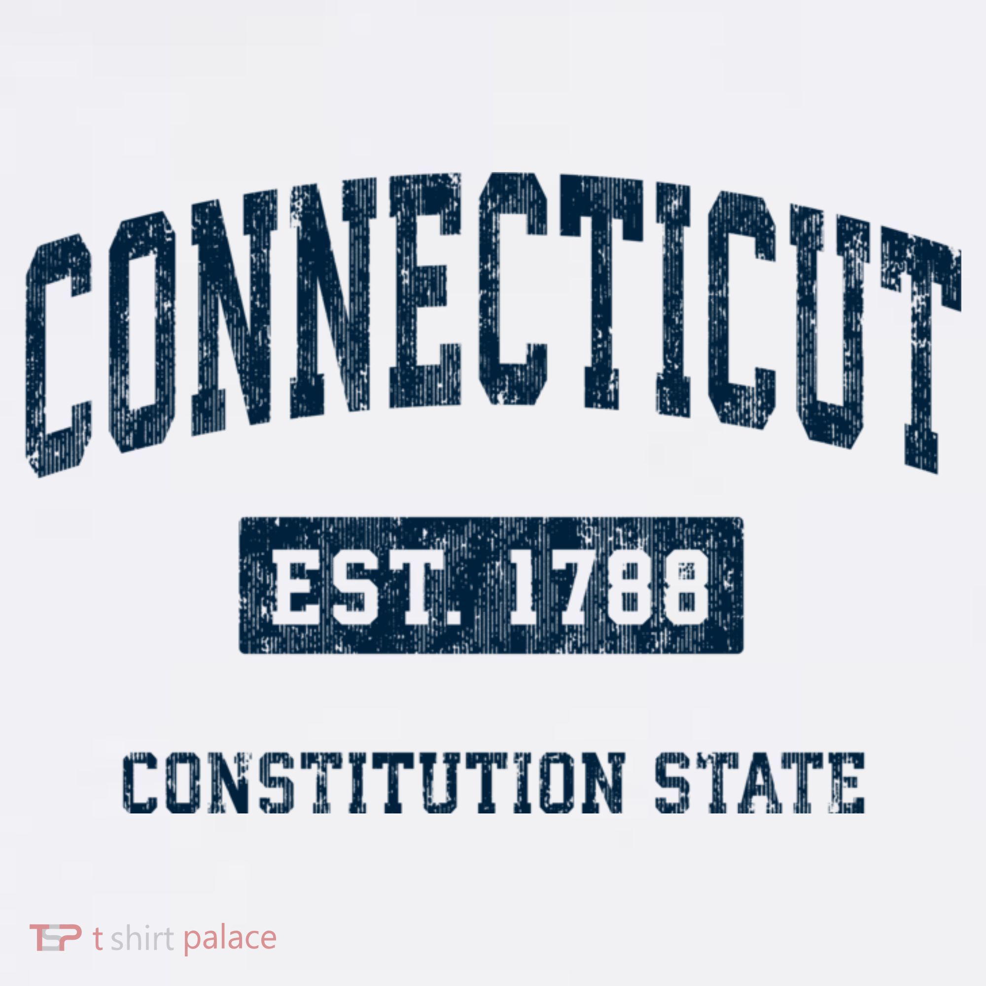 Connecticut Vintage Athletic Sports T-Shirt