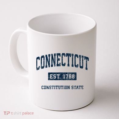Connecticut Vintage Athletic Sports Coffee Mug