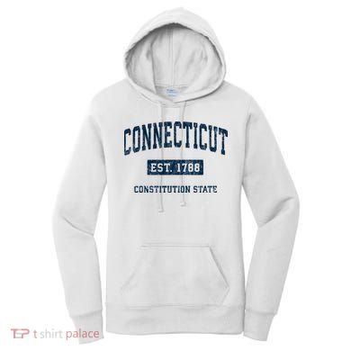 Connecticut Vintage Athletic Sports Women's Hoodie