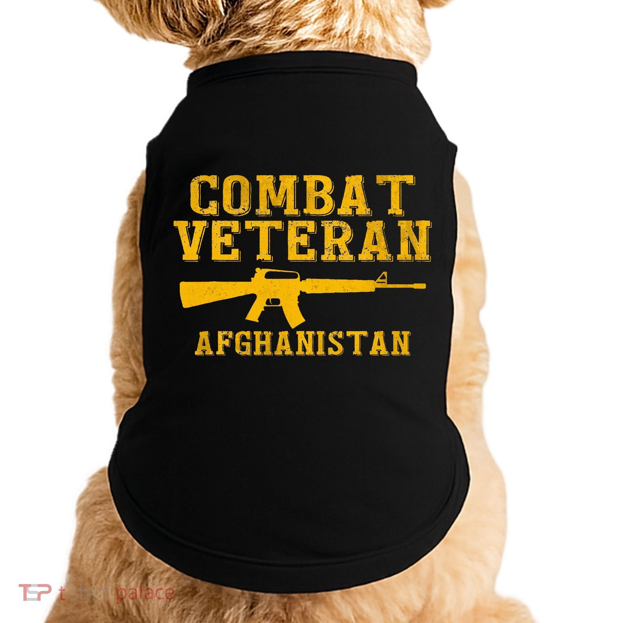 Combat Veteran Afghanistan Veteran Military Doggie Tank