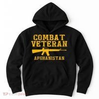 Combat Veteran Afghanistan Veteran Military Hoodie thumb 0
