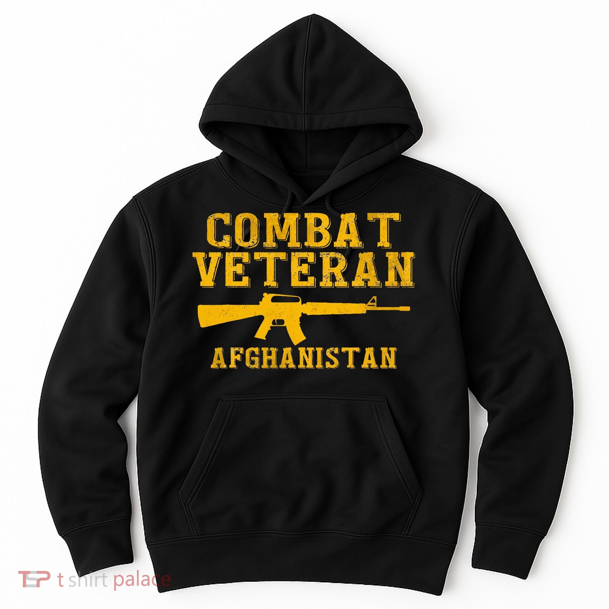 Combat Veteran Afghanistan Veteran Military Hoodie