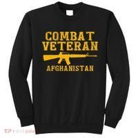 Combat Veteran Afghanistan Veteran Military Sweatshirt thumb 0