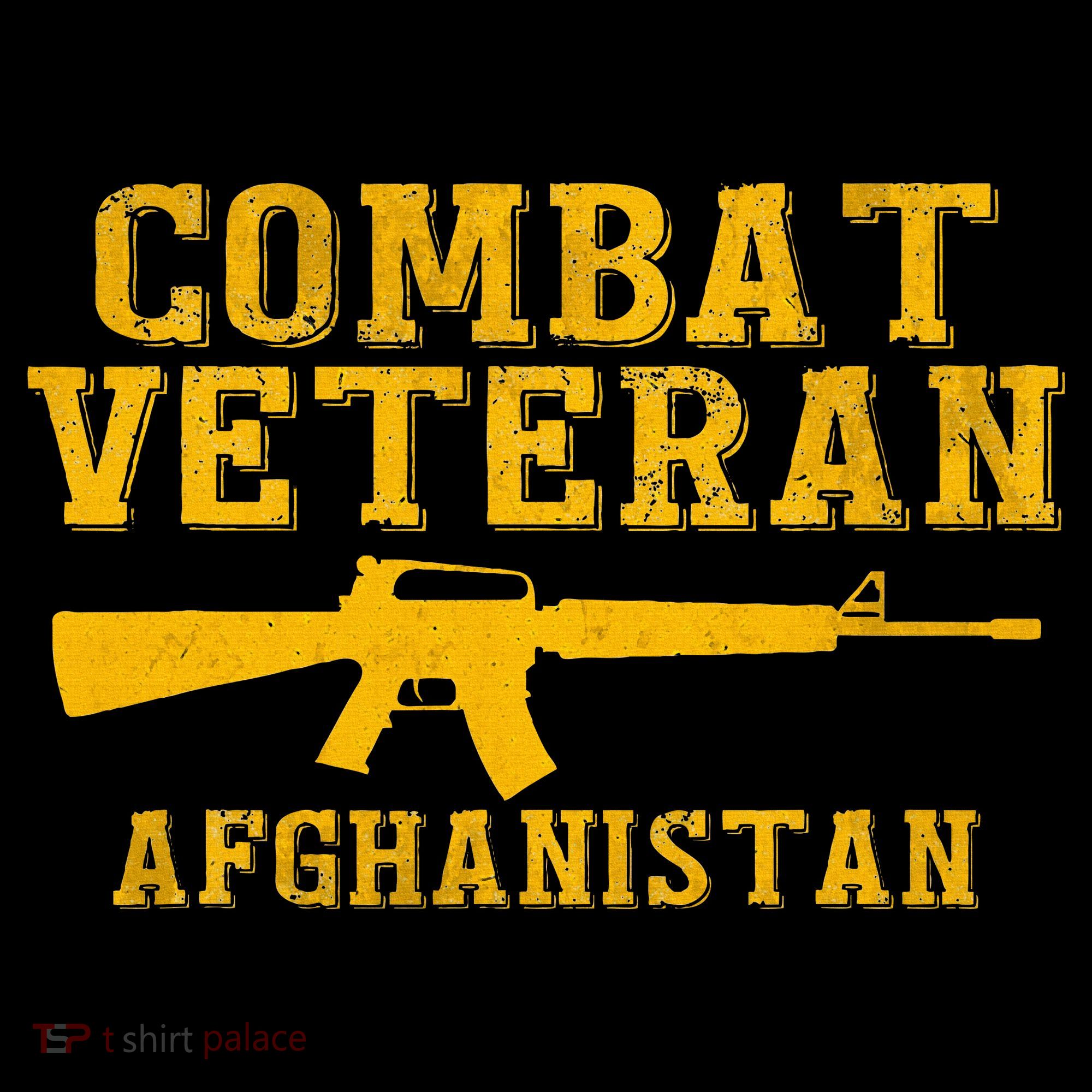 Combat Veteran Afghanistan Veteran Military T-Shirt