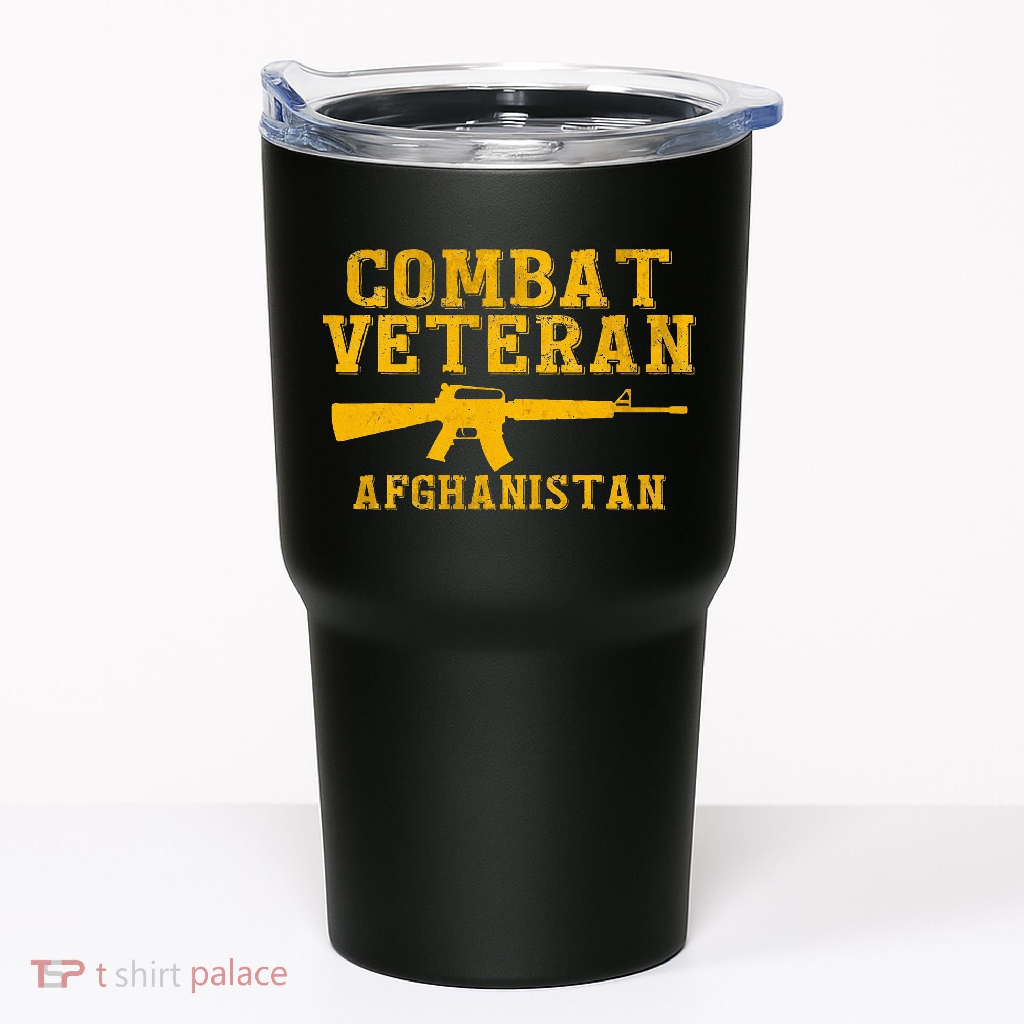 Combat Veteran Afghanistan Veteran Military Tumbler