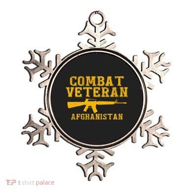 Combat Veteran Afghanistan Veteran Military Ornament