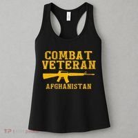 Combat Veteran Afghanistan Veteran Military Women's Tank Top thumb 3