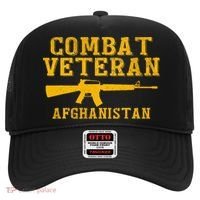 Combat Veteran Afghanistan Veteran Military Hat thumb 0