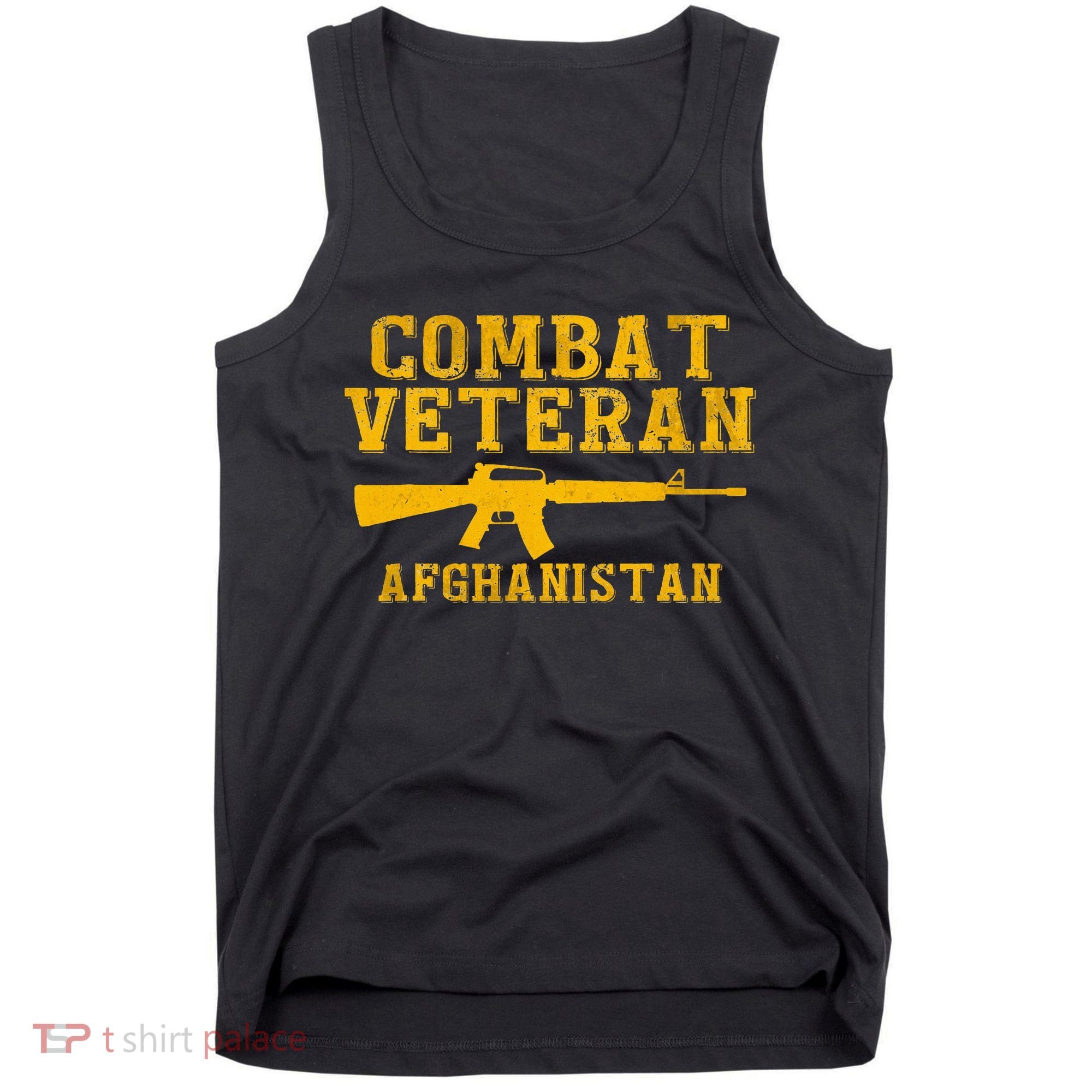 Combat Veteran Afghanistan Veteran Military Tank Top