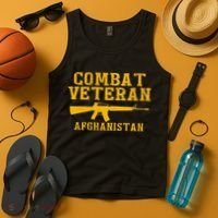 Combat Veteran Afghanistan Veteran Military Tank Top thumb 4