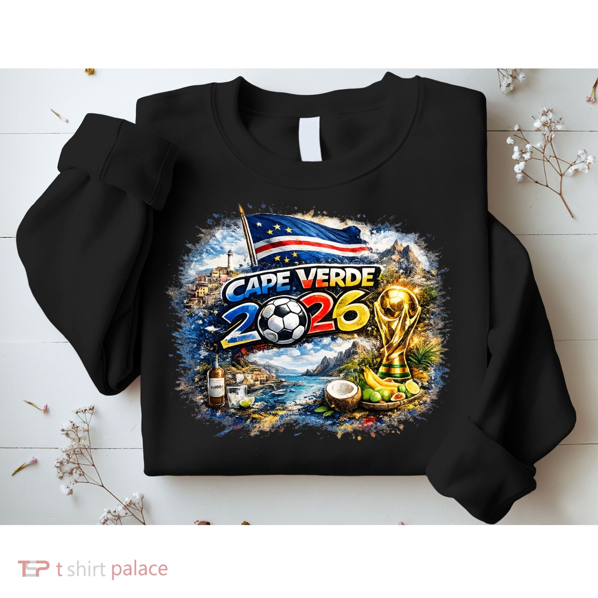 Cape Verde America Soccer Tournament 2026 Sweatshirt