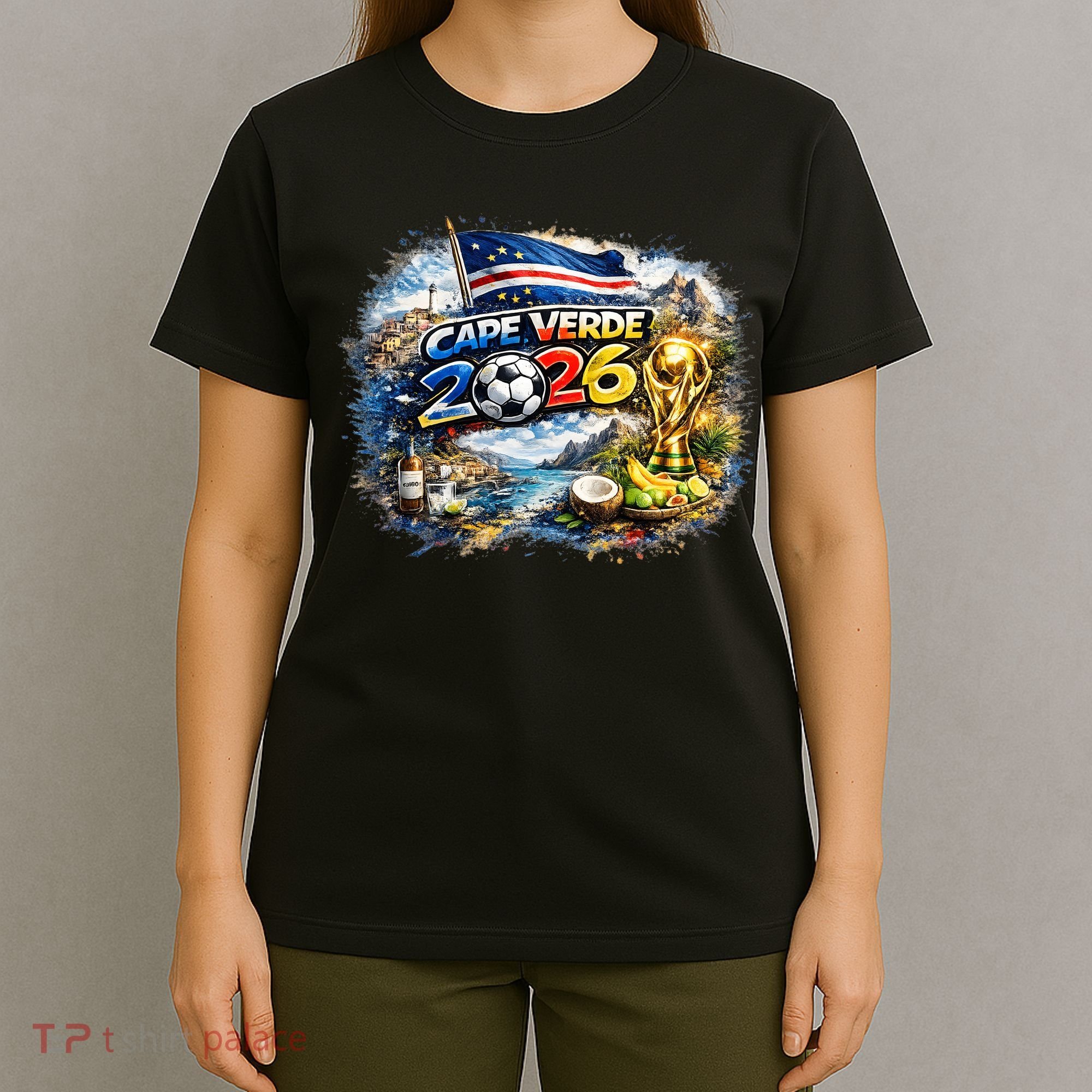 Cape Verde America Soccer Tournament 2026 T-Shirt