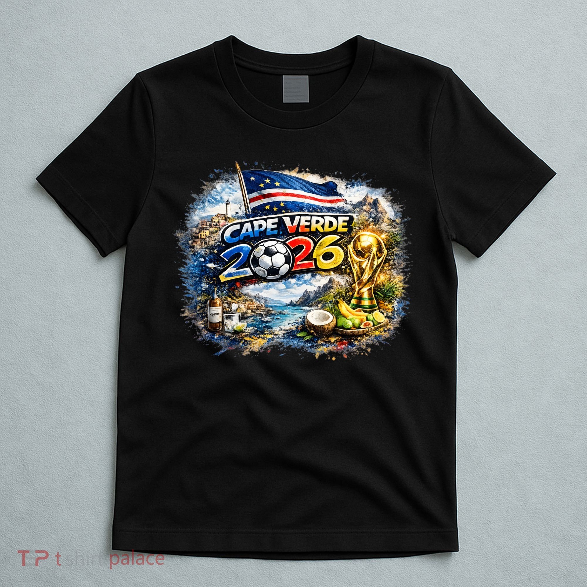 Cape Verde America Soccer Tournament 2026 T-Shirt