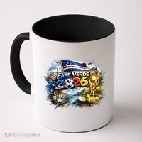 Cape Verde America Soccer Tournament 2026 Coffee Mug thumb 0