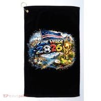 Cape Verde America Soccer Tournament 2026 Golf Towel thumb 0