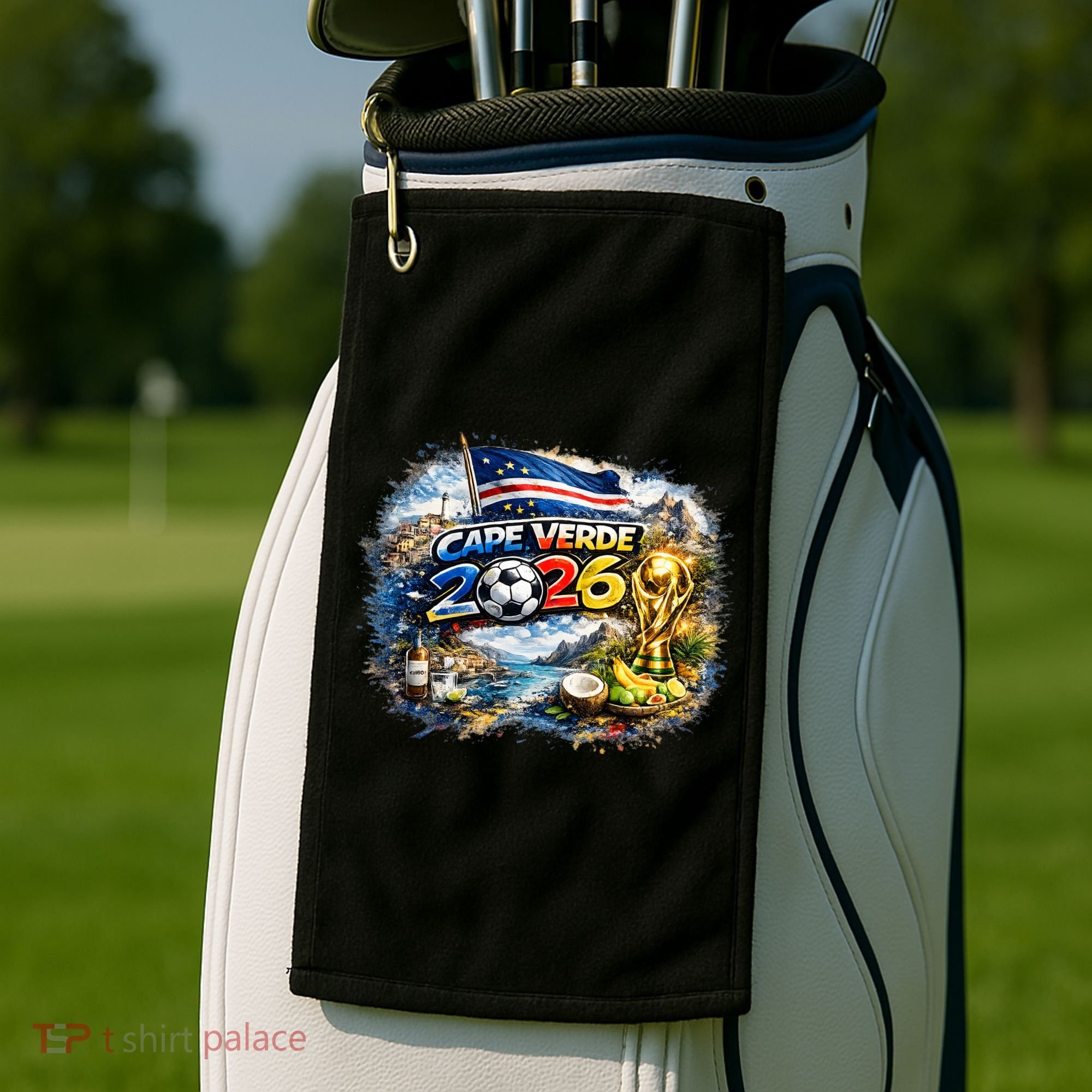 Cape Verde America Soccer Tournament 2026 Golf Towel