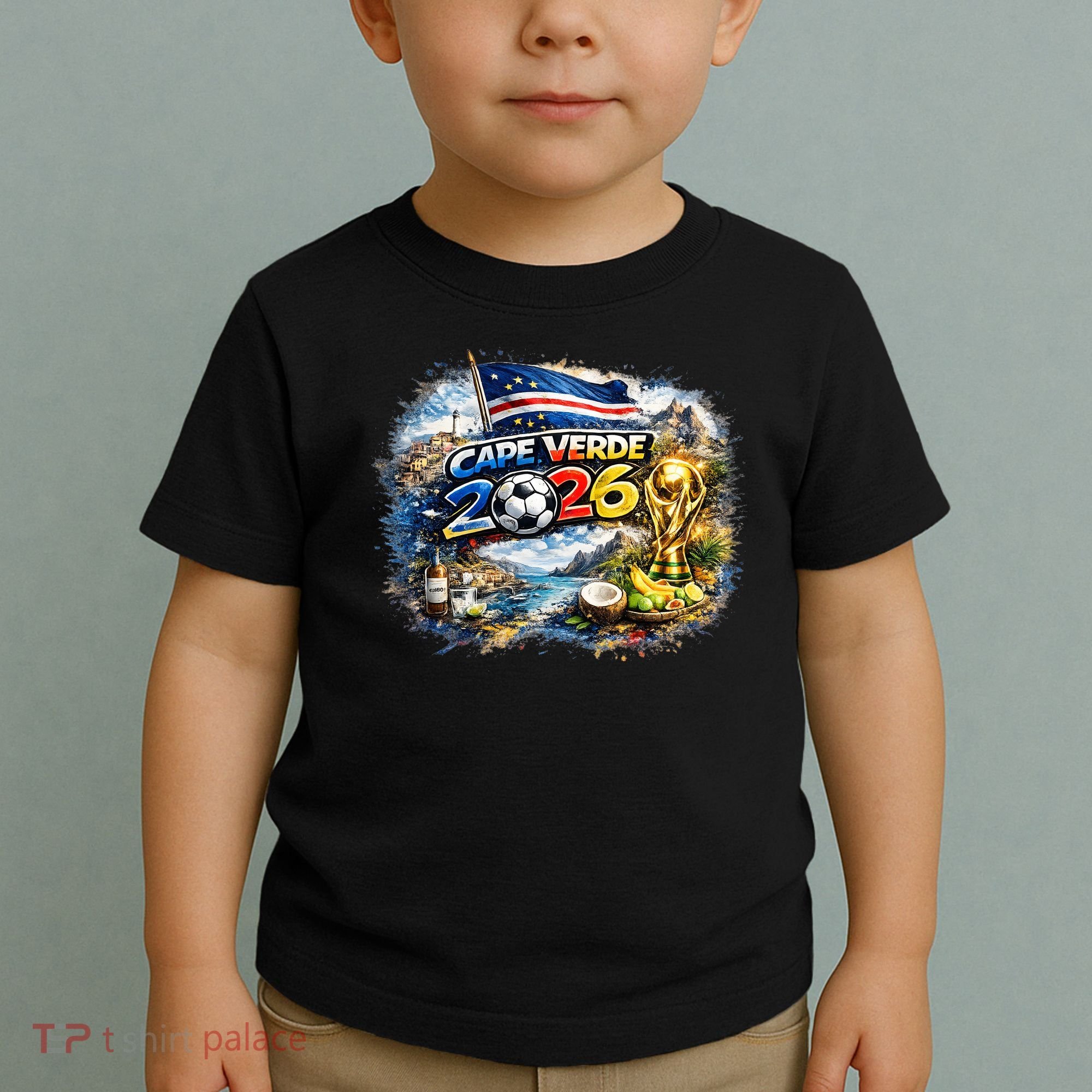 Cape Verde America Soccer Tournament 2026 Toddler T-Shirt