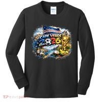 Cape Verde America Soccer Tournament 2026 Kids Long Sleeve Shirt thumb 0