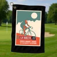 Cycling Vuelta A España Golf Towel thumb 1