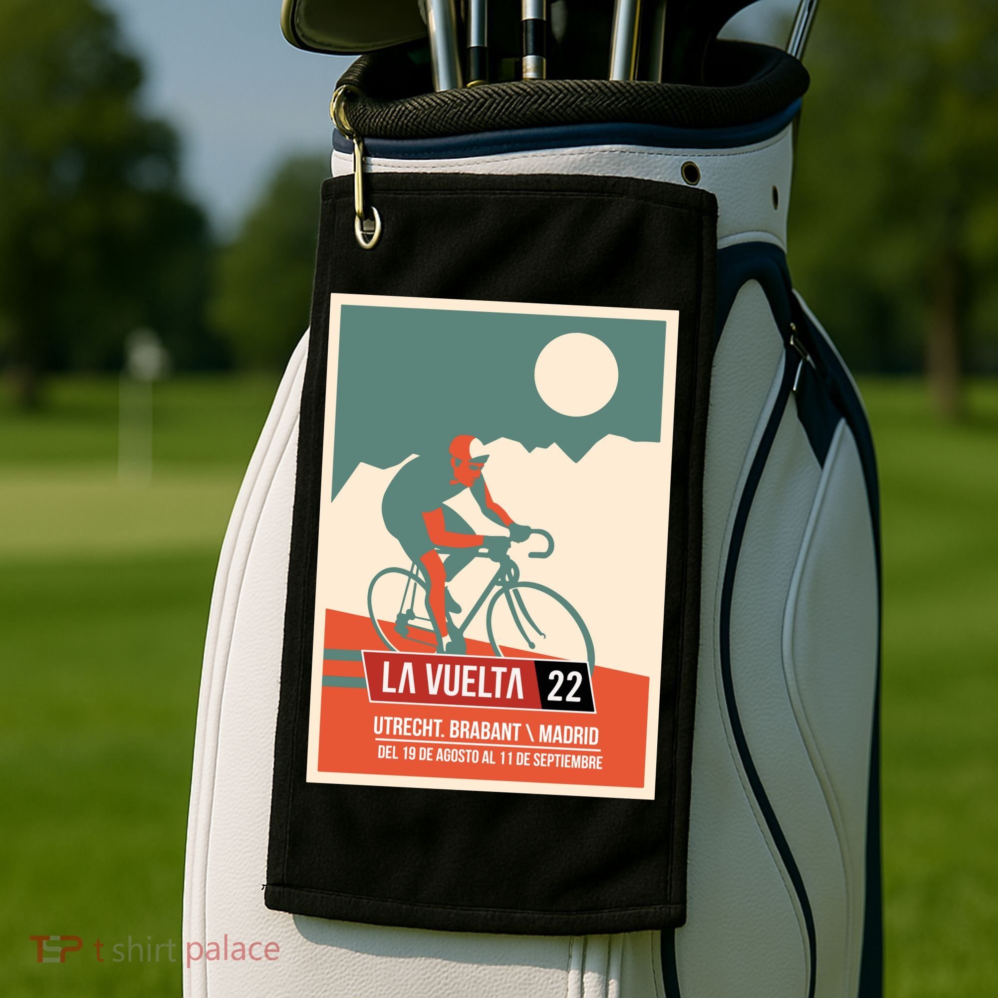 Cycling Vuelta A España Golf Towel