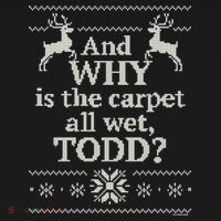 Christmas Vacation And WHY Is The Carpet All Wet, TODD Classic Women's Long Sleeve Shirt thumb 2