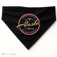 Cruise Vacation Alaska Cruisin Together Great For Groups Meaningful Gift USA-Made Doggie Bandana thumb 0