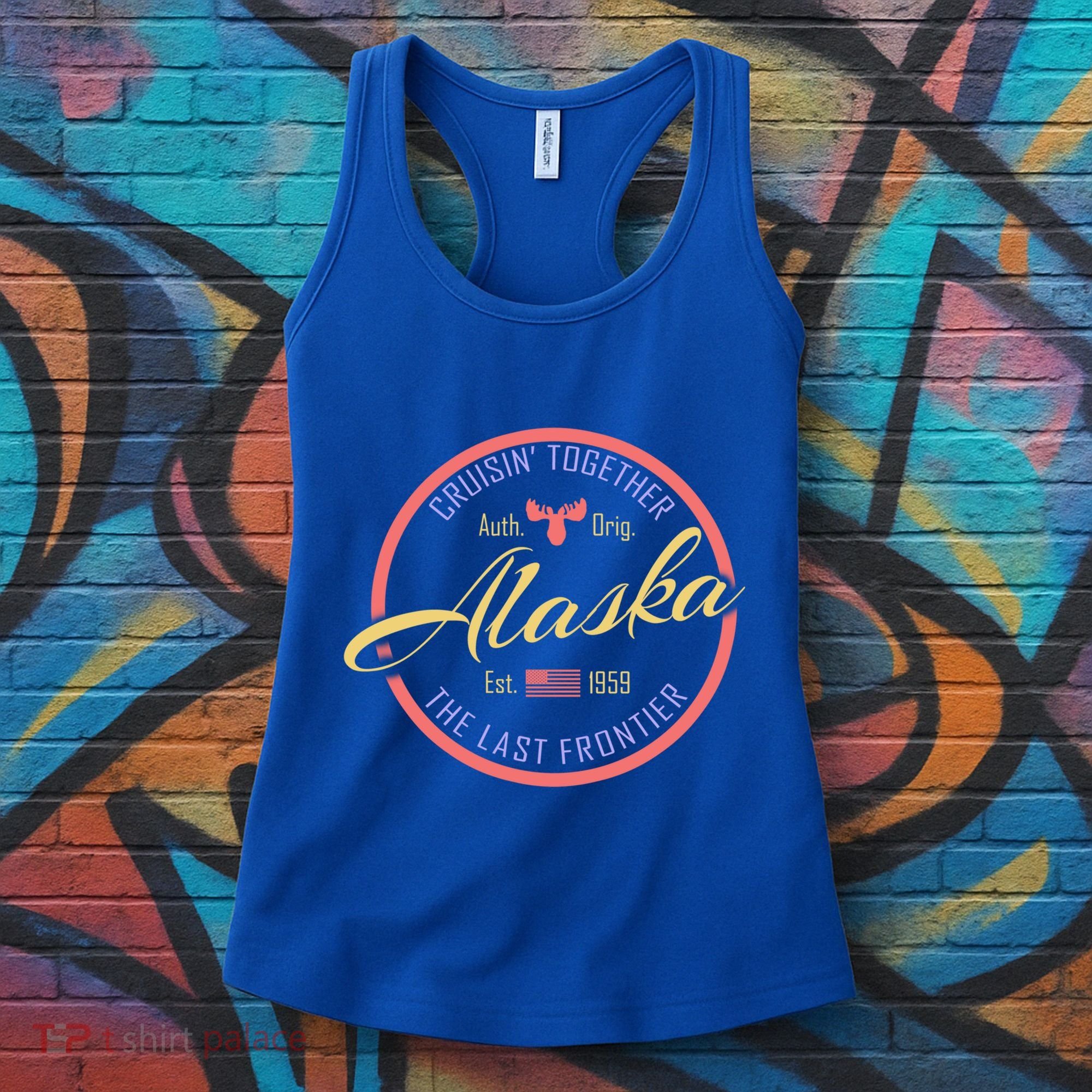 Cruise Vacation Alaska Cruisin Together Great For Groups Meaningful Gift Women's Tank Top