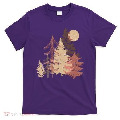 Cute Vintage Boho Pinetree Forest T-Shirt