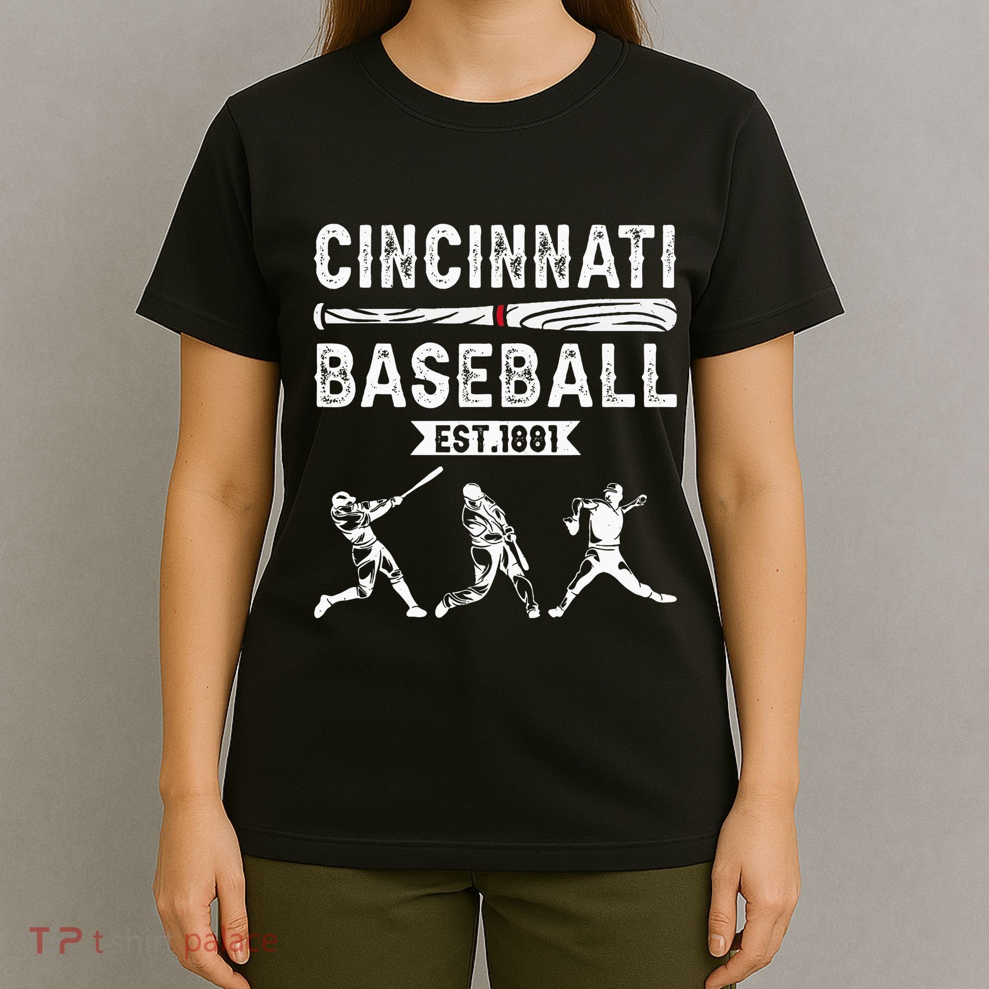 Cincinnati Vintage Baseball Lover T-Shirt