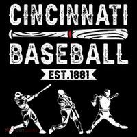 Cincinnati Vintage Baseball Lover T-Shirt thumb 7