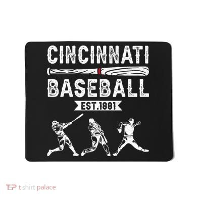 Cincinnati Vintage Baseball Lover Mousepad