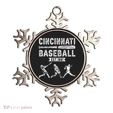 Cincinnati Vintage Baseball Lover Ornament