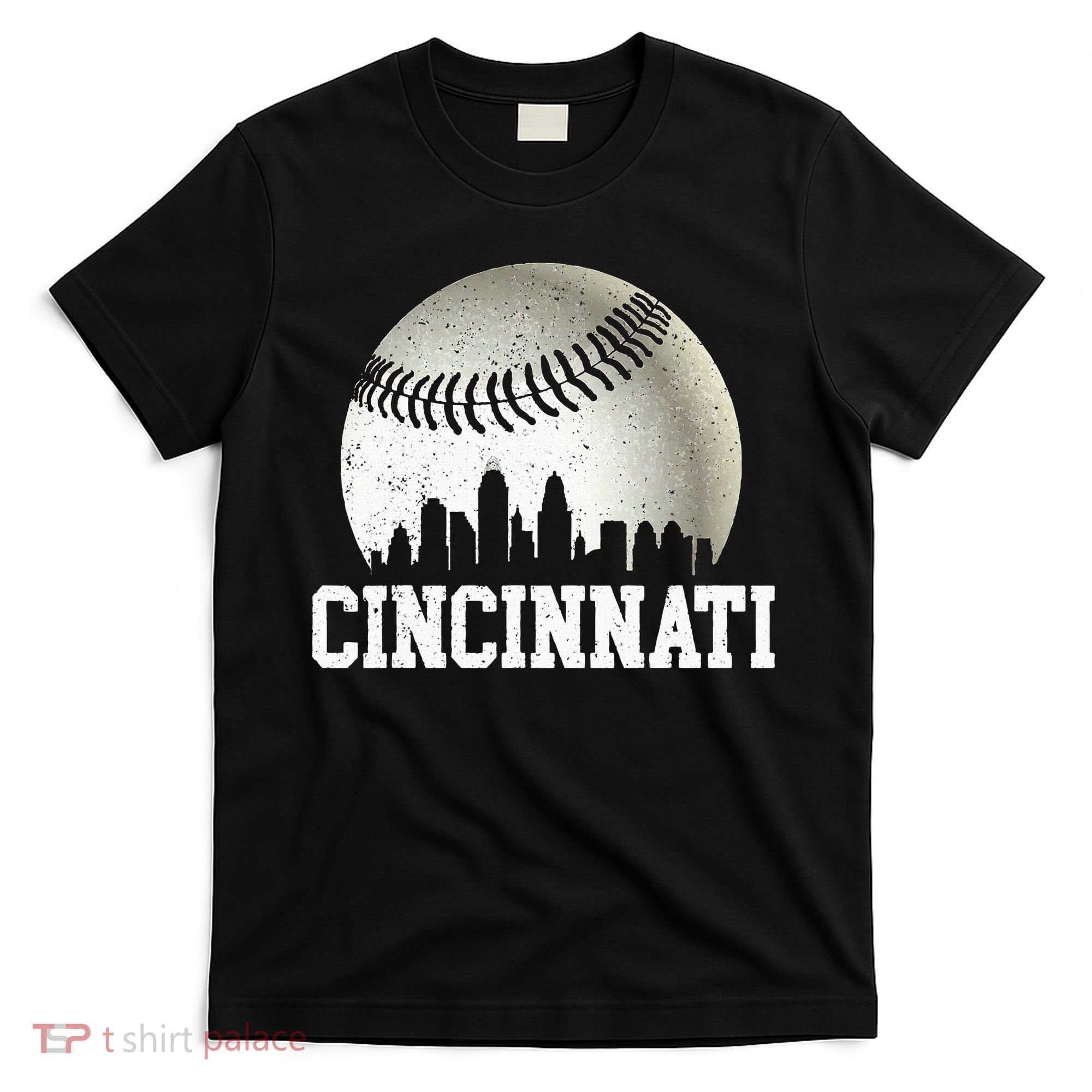 Cincinnati Vintage Baseball T-Shirt