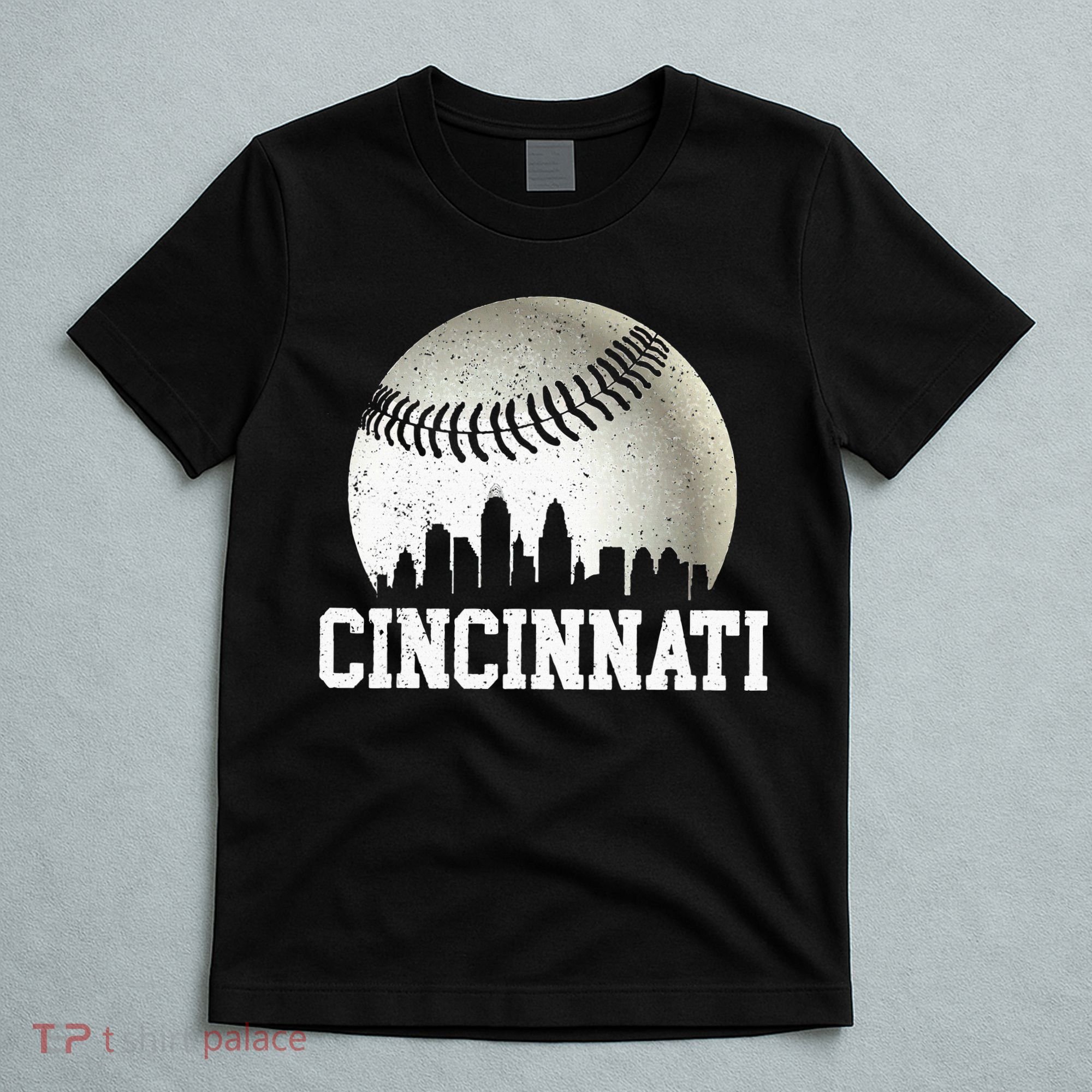 Cincinnati Vintage Baseball T-Shirt