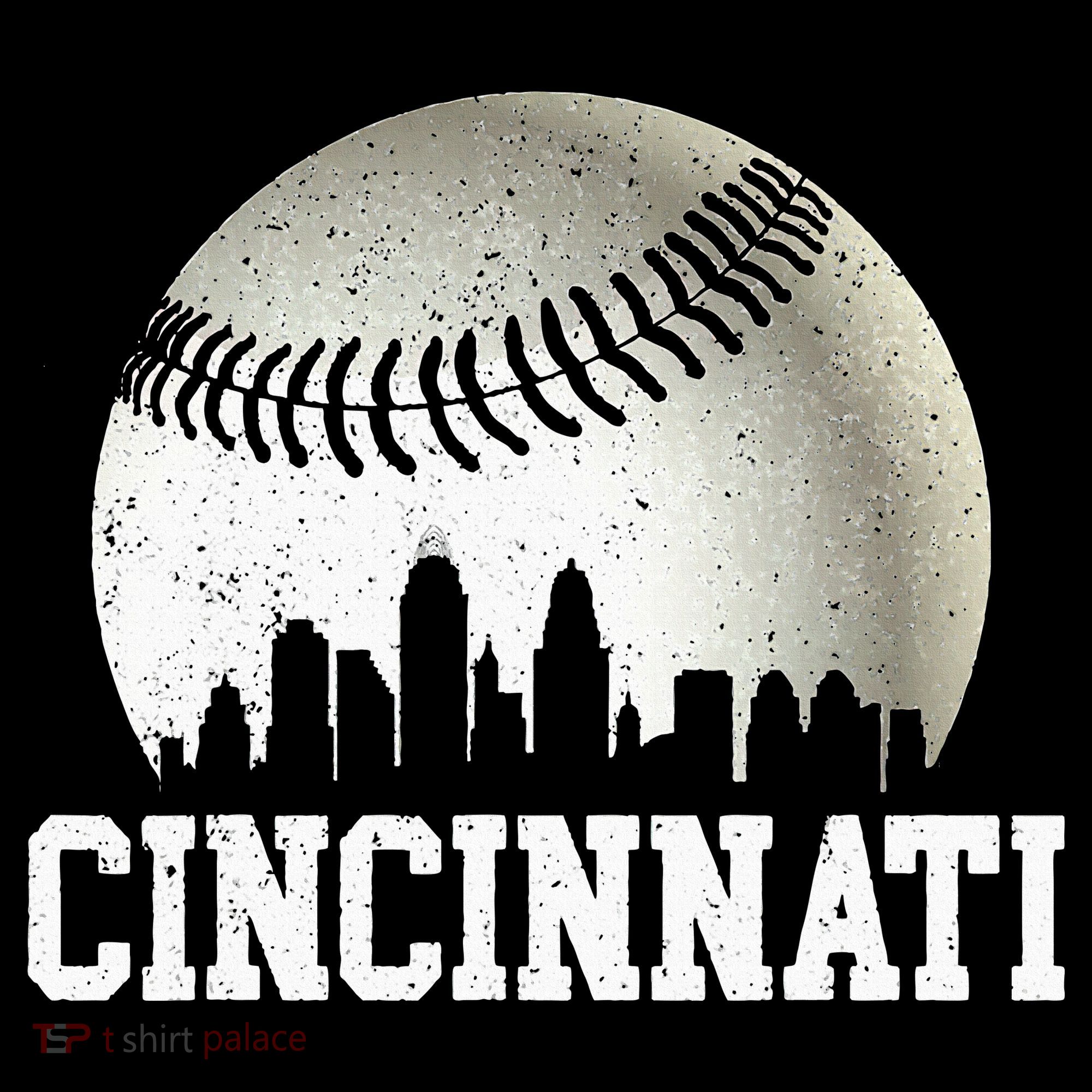 Cincinnati Vintage Baseball T-Shirt