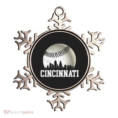 Cincinnati Vintage Baseball Ornament
