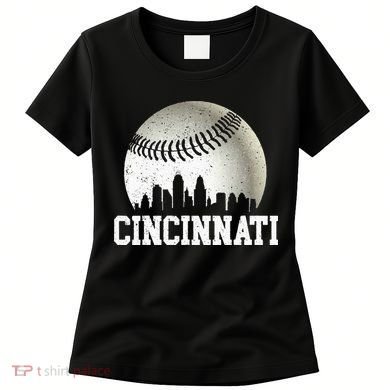 Cincinnati Vintage Baseball Women's T-Shirt