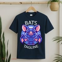 Cute Vampire Bats T-Shirt thumb 2