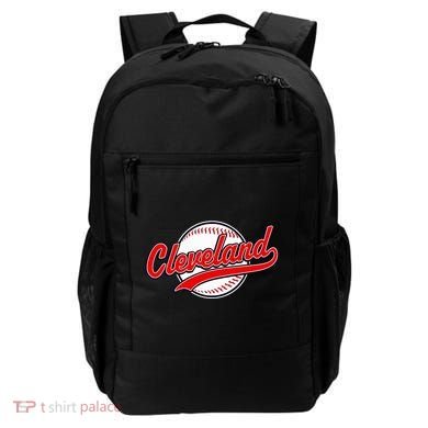 Cleveland Vintage Baseball Throwback Retro Design Backpack
