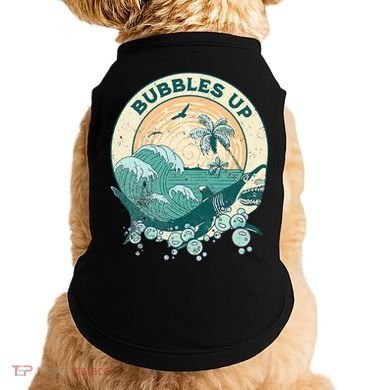Cool Vintage Bubbles Up Shark Doggie Tank