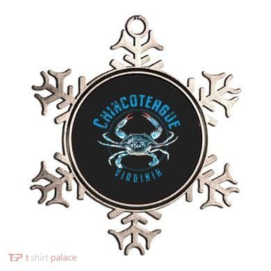 Chincoteague Virginia Blue Crab Design Ornament