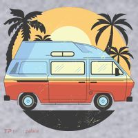 Camper Van Women's Sweatshirt thumb 2