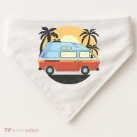 Camper Van USA-Made Doggie Bandana thumb 0