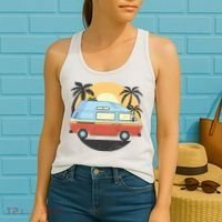 Camper Van Women's Tank Top thumb 2