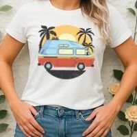 Camper Van Women's T-Shirt thumb 2