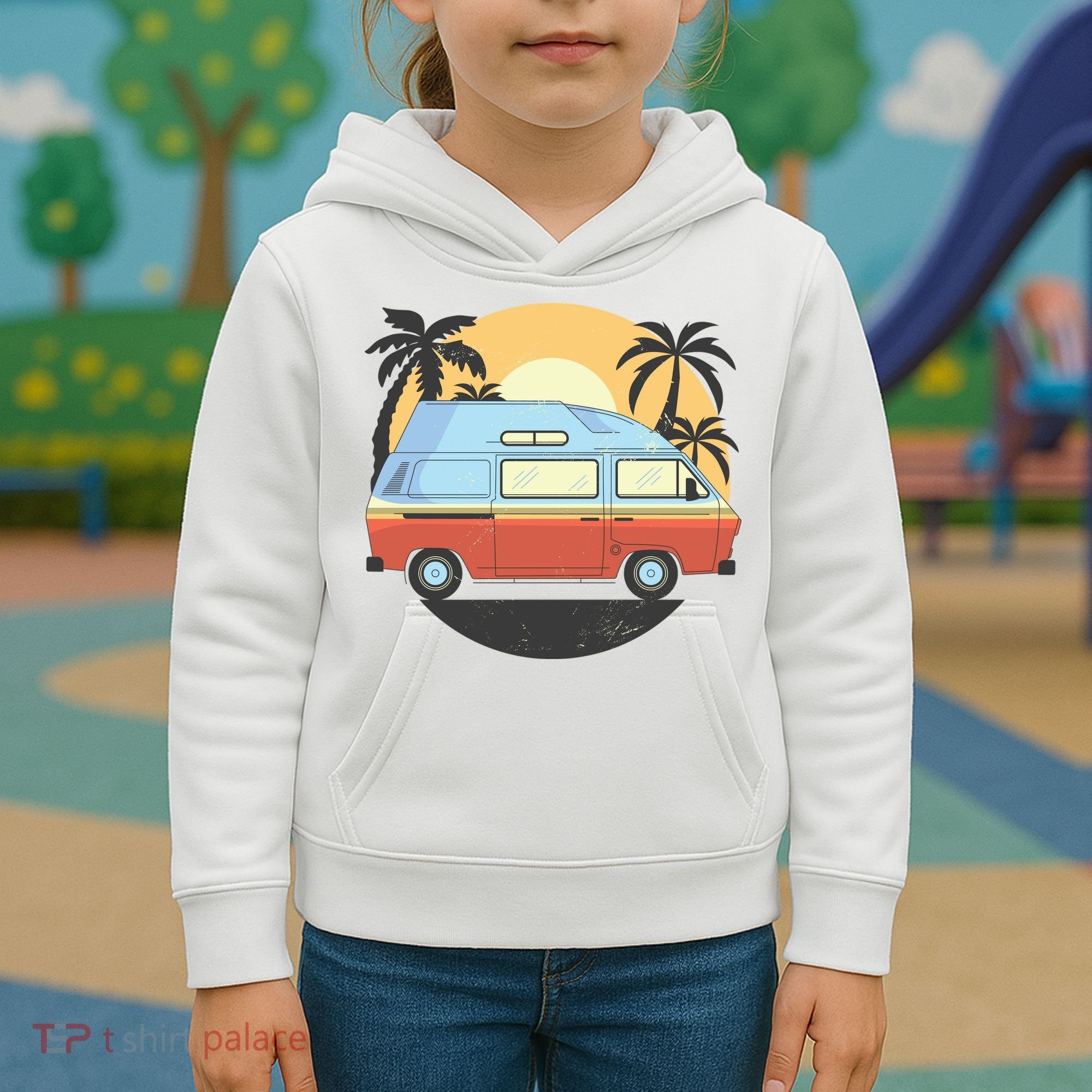 Camper Van Kids Hoodie